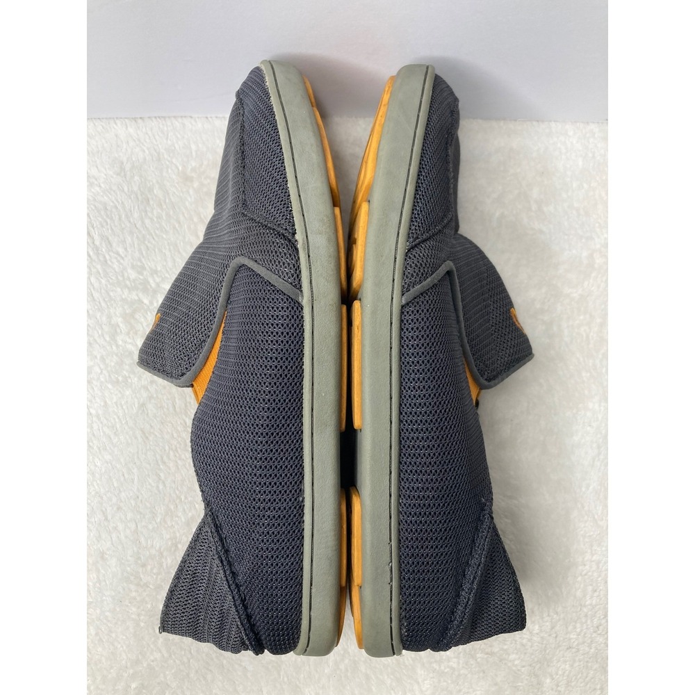 OluKai Shoes Mens 8.5 Nohea Mesh Slip On Grey Casual Loafer Beach Island Coastal - Picture 8 of 10